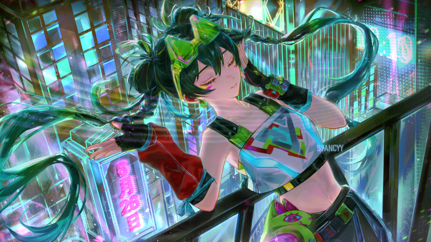 Fox Star Kiriko 💚🎼 ✧*｡ | Overwatch